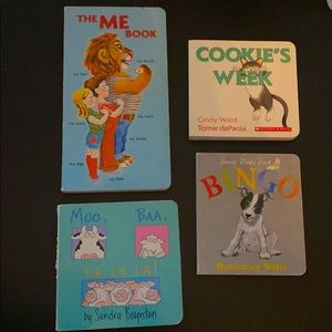 8/$25 😎 Four pack of super cute little kids books